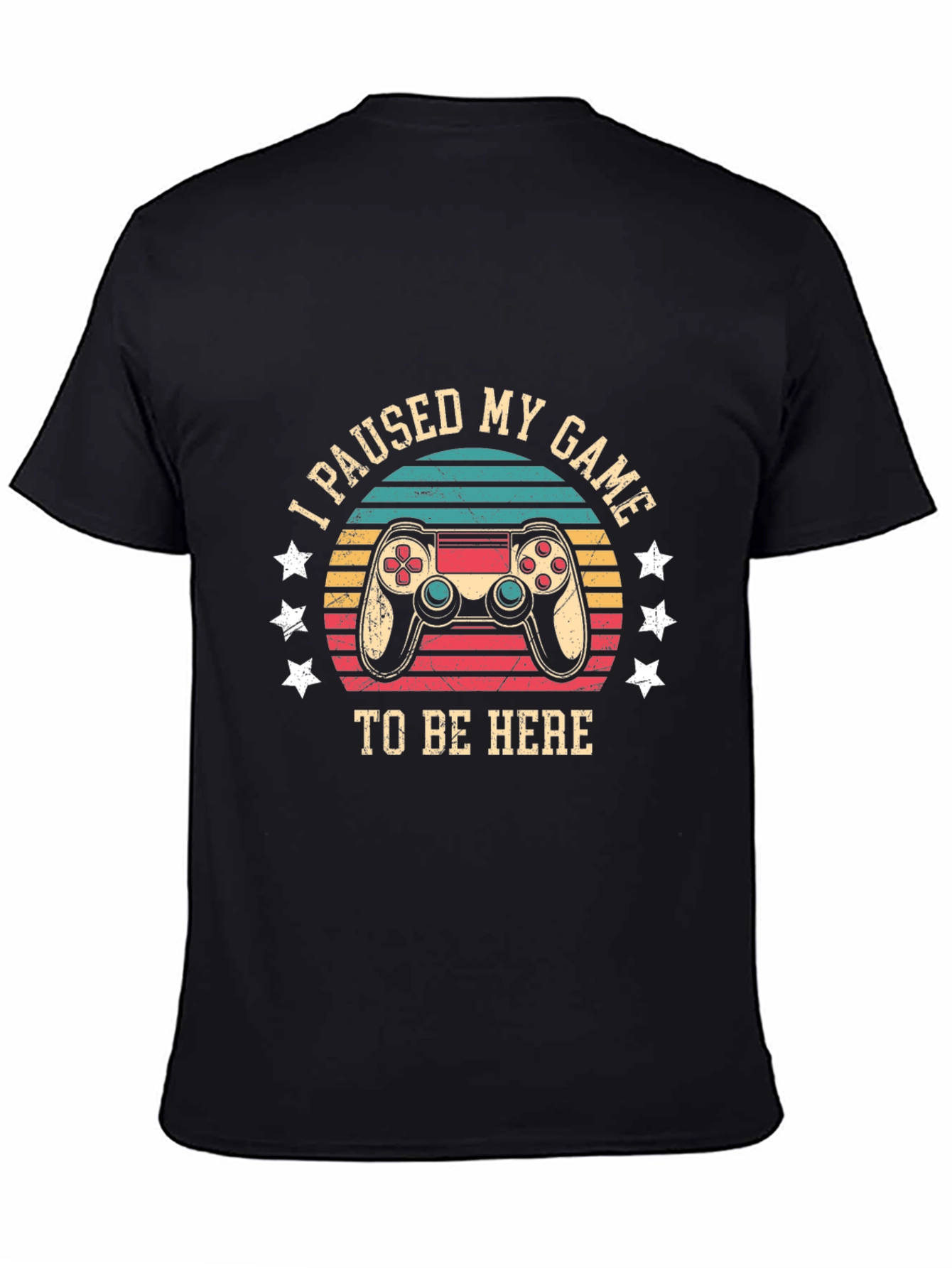 I Paused My Game T-Shirt Retro Gamer Tee