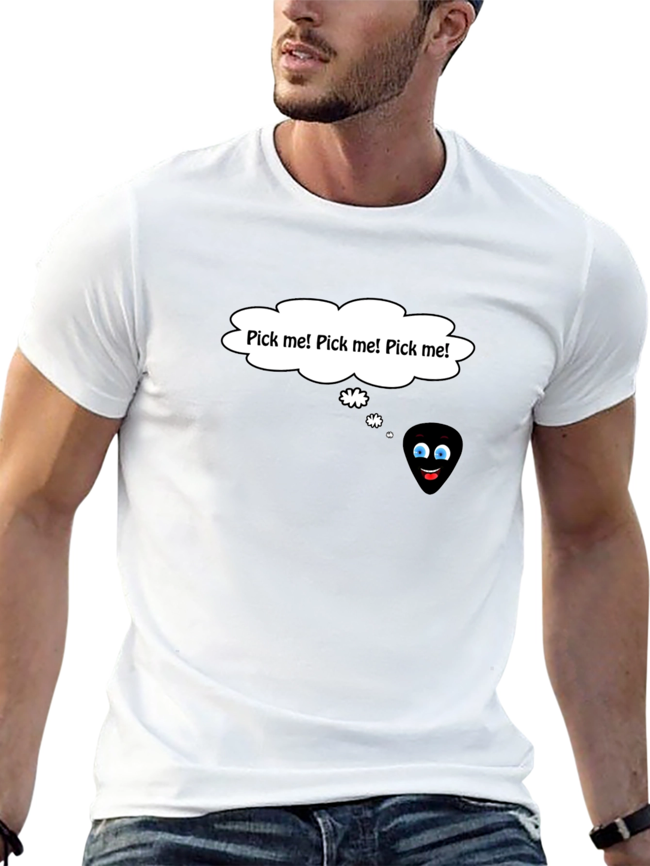 Pick Me Guitar Pick Graphic T-Shirt