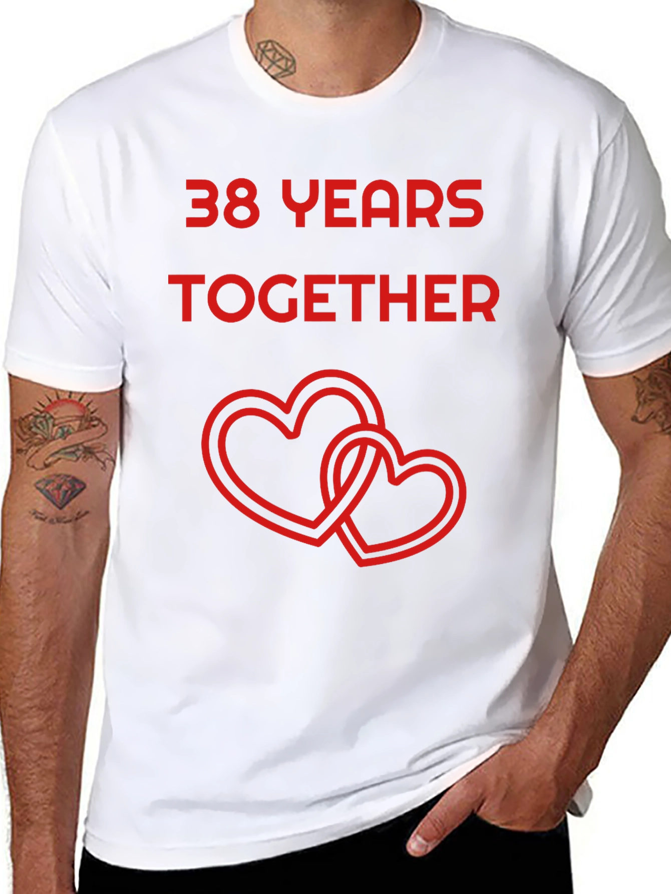 38 Years Together Anniversary T-Shirt