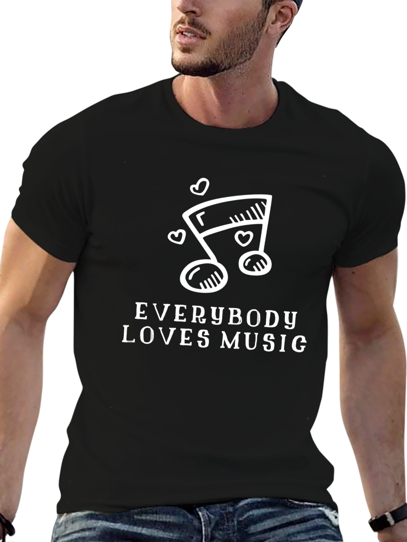 Everybody Loves Music Graphic Tee