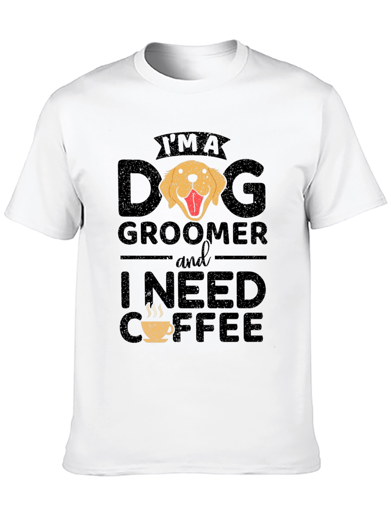 Dog Groomer Coffee T-Shirt