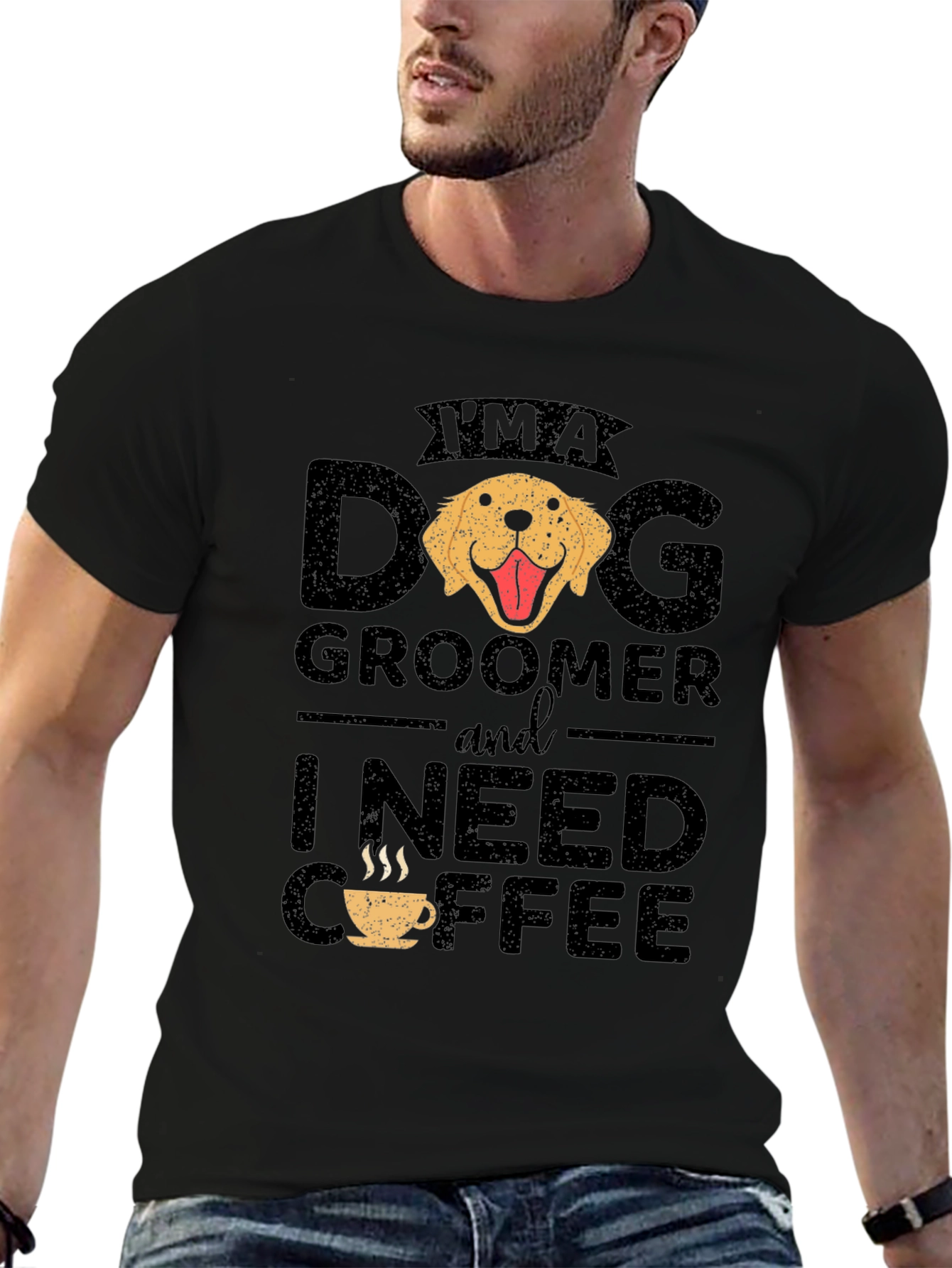 Dog Groomer Coffee T-Shirt