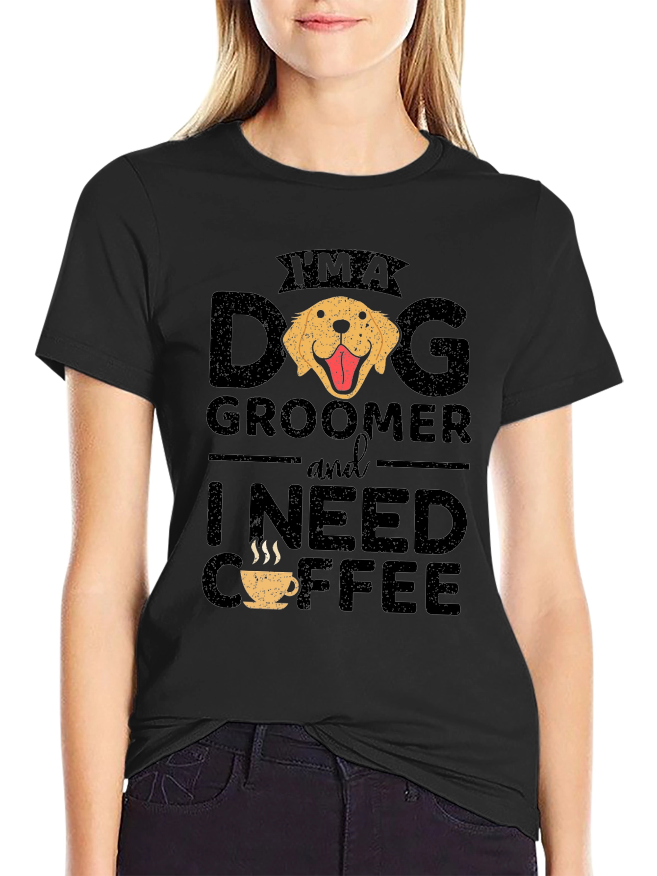 Dog Groomer Coffee T-Shirt