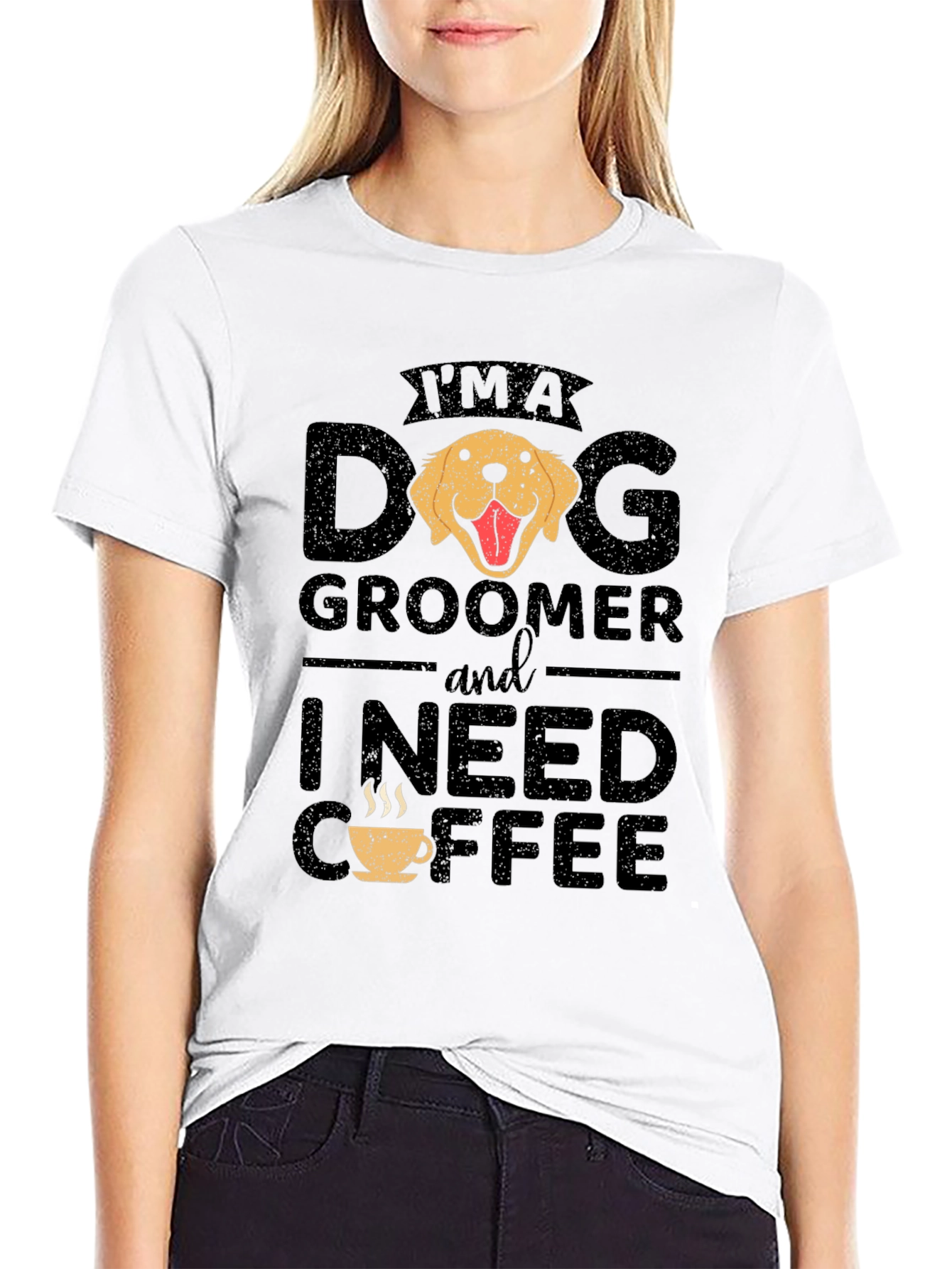 Dog Groomer Coffee T-Shirt