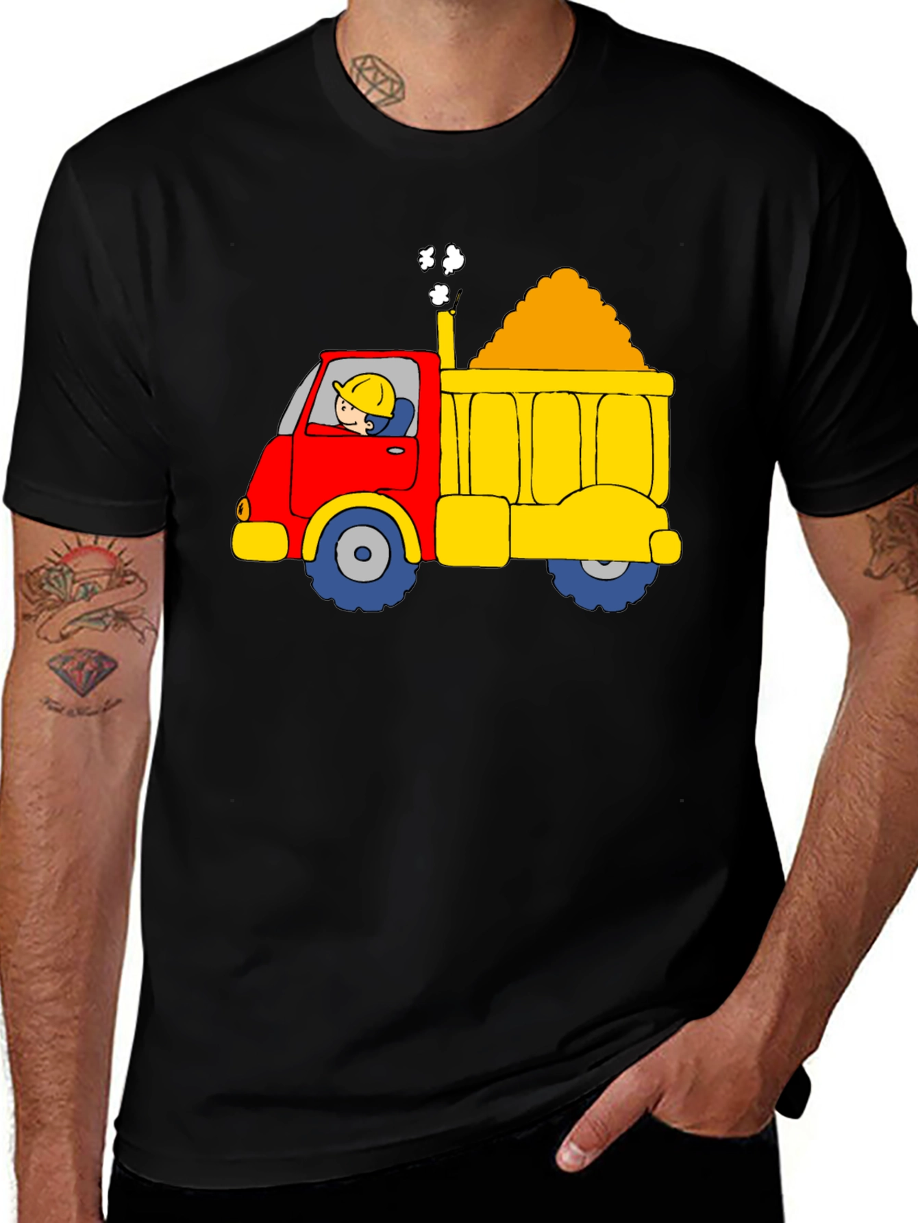 Cartoon Dump Truck T-Shirt