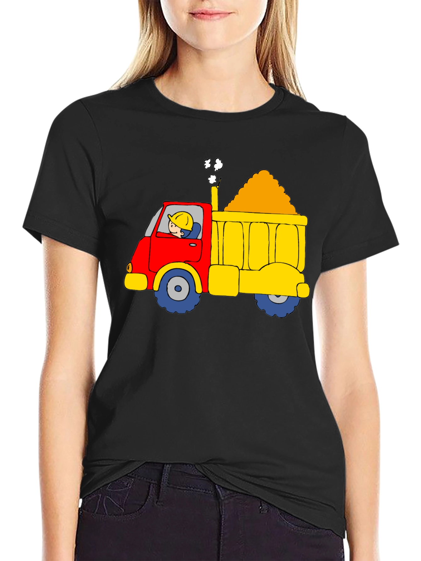 Cartoon Dump Truck T-Shirt