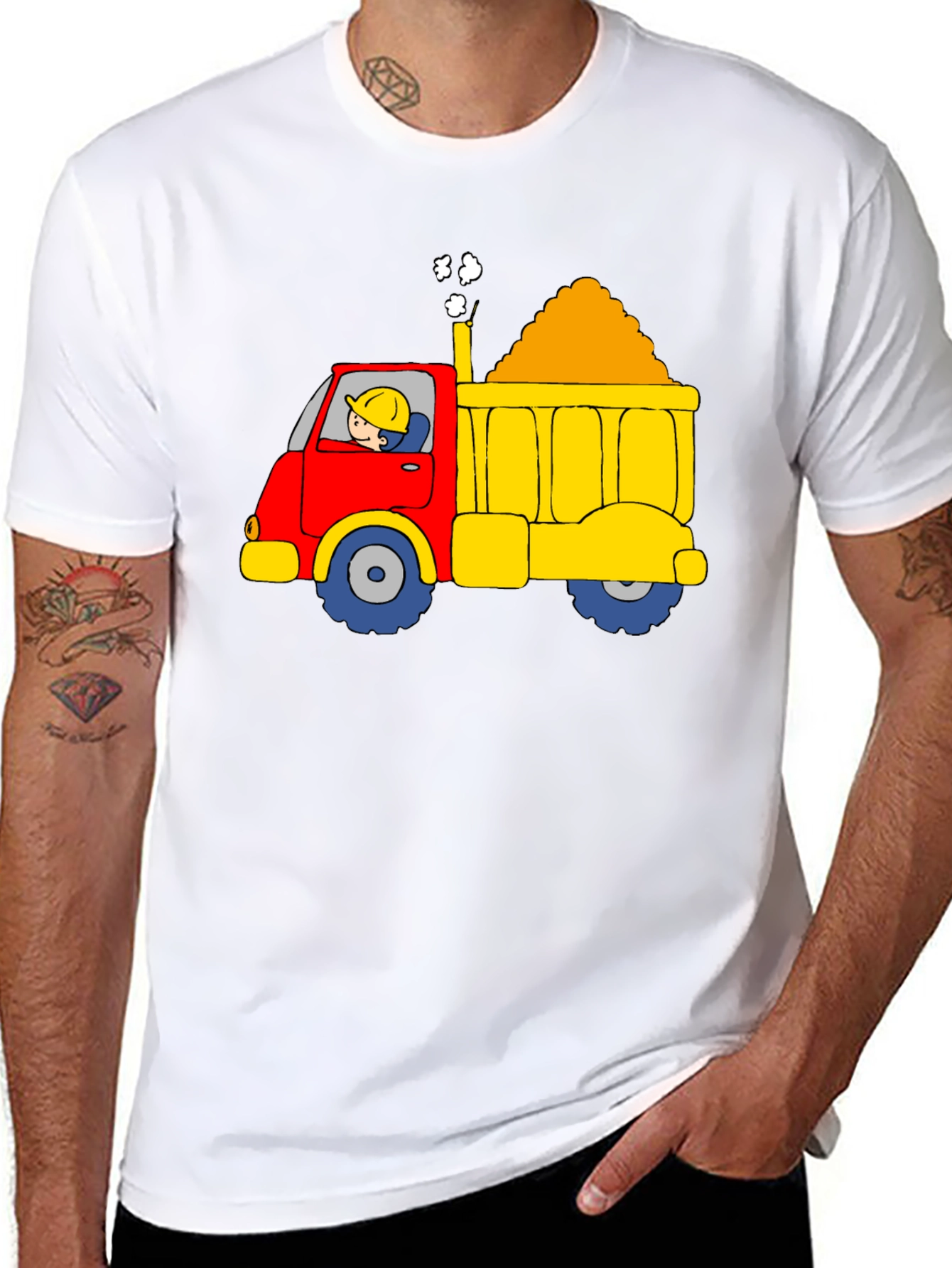 Cartoon Dump Truck T-Shirt