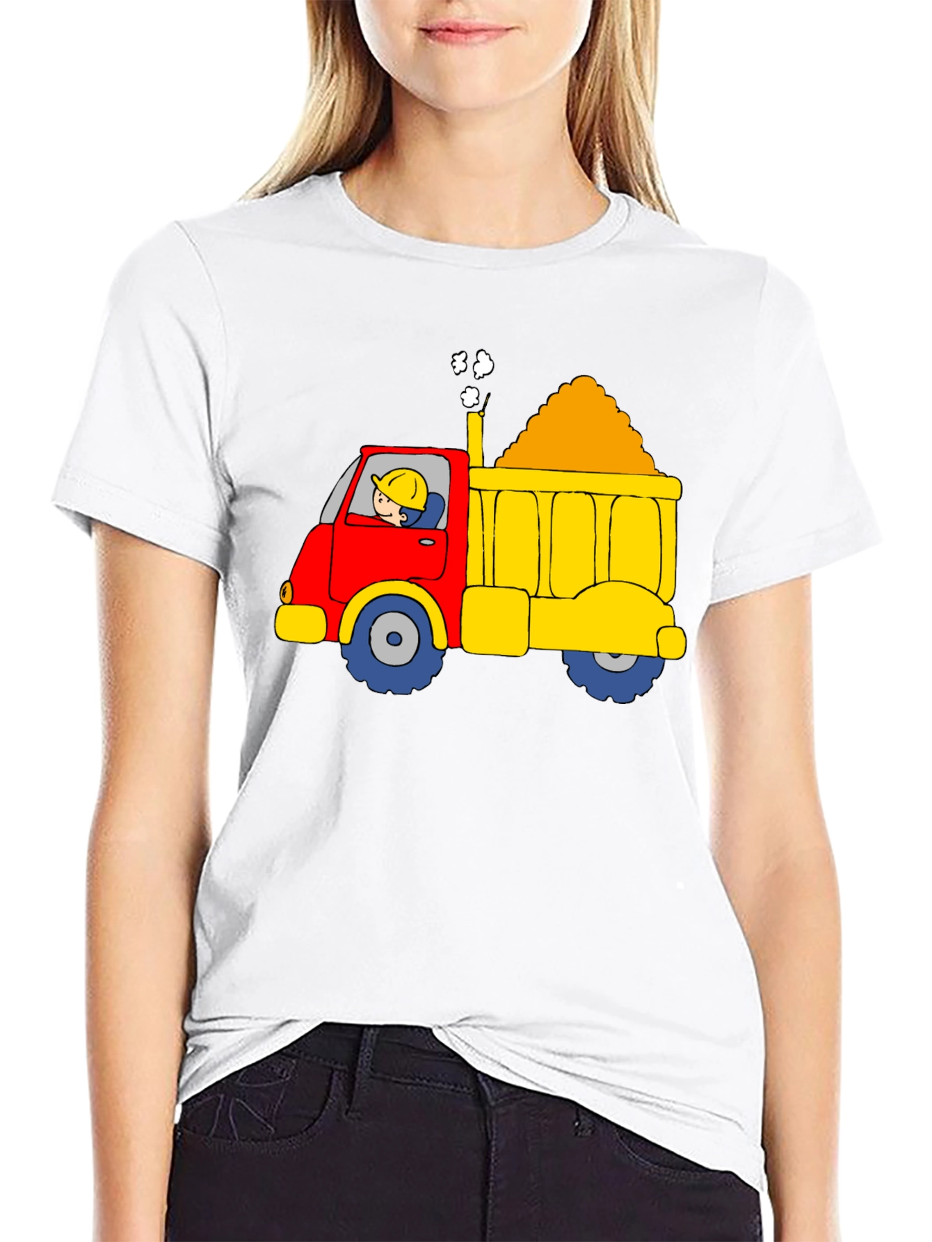 Cartoon Dump Truck T-Shirt