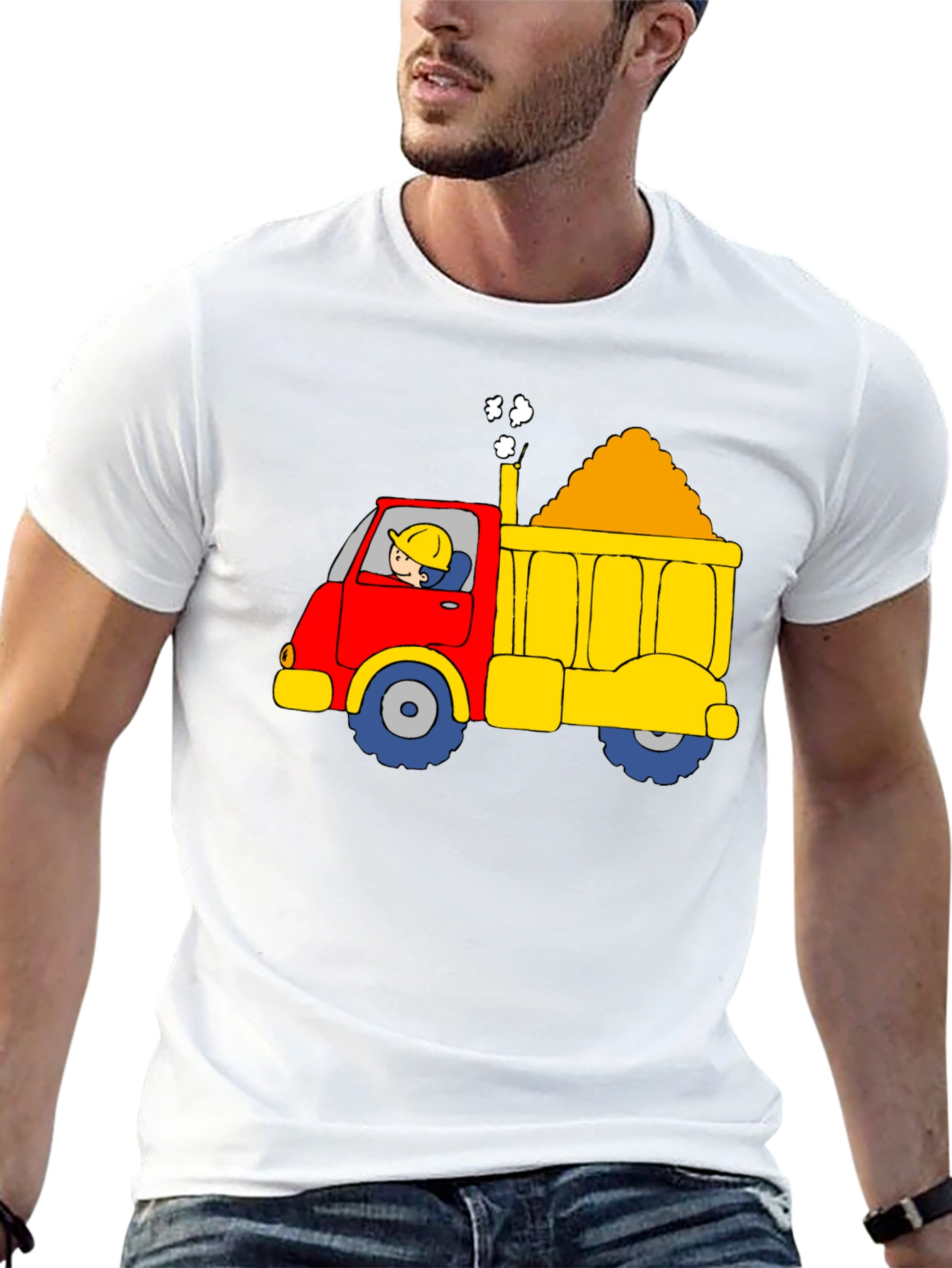 Cartoon Dump Truck T-Shirt