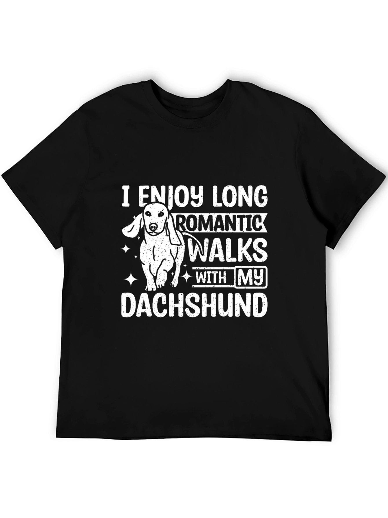 Dachshund Romantic Walks T-Shirt