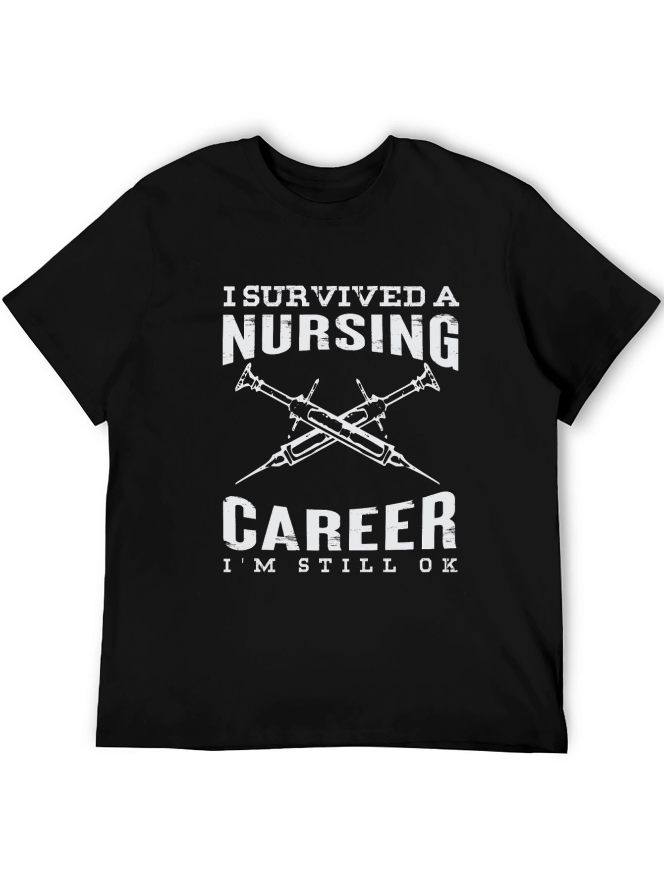 Nursing Career Survivor Graphic T-Shirt
