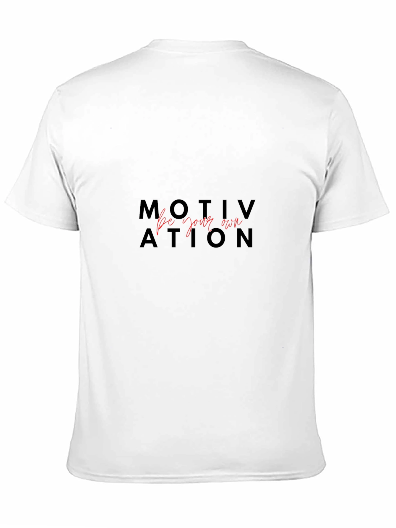 Motivational Black Graphic T-Shirt