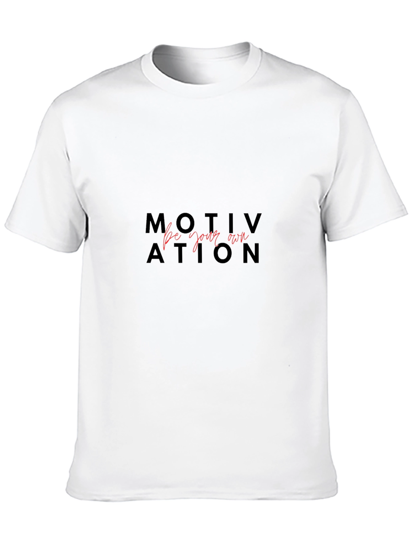 Motivational Black Graphic T-Shirt