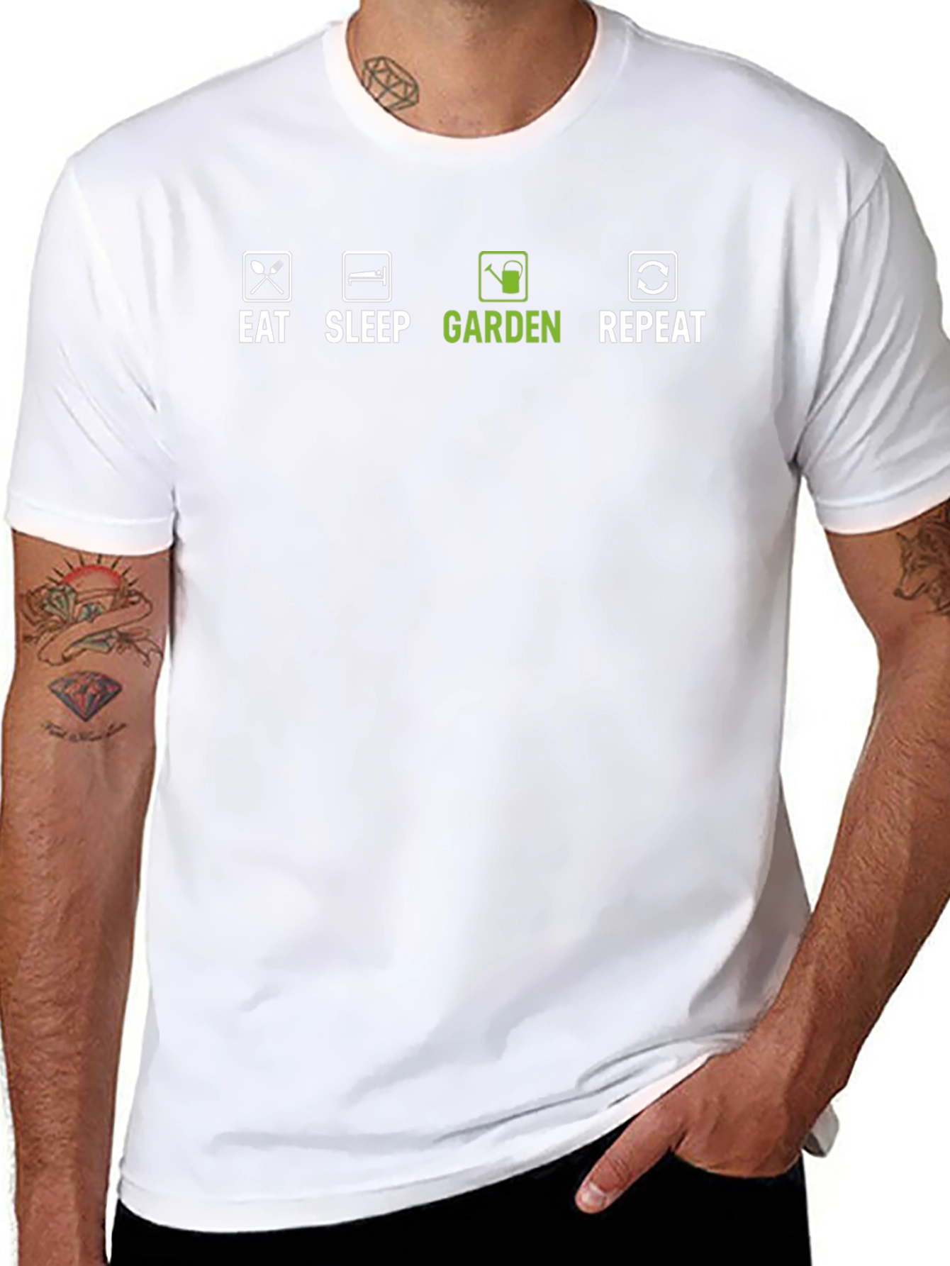 Eat Sleep Garden Repeat T-Shirt