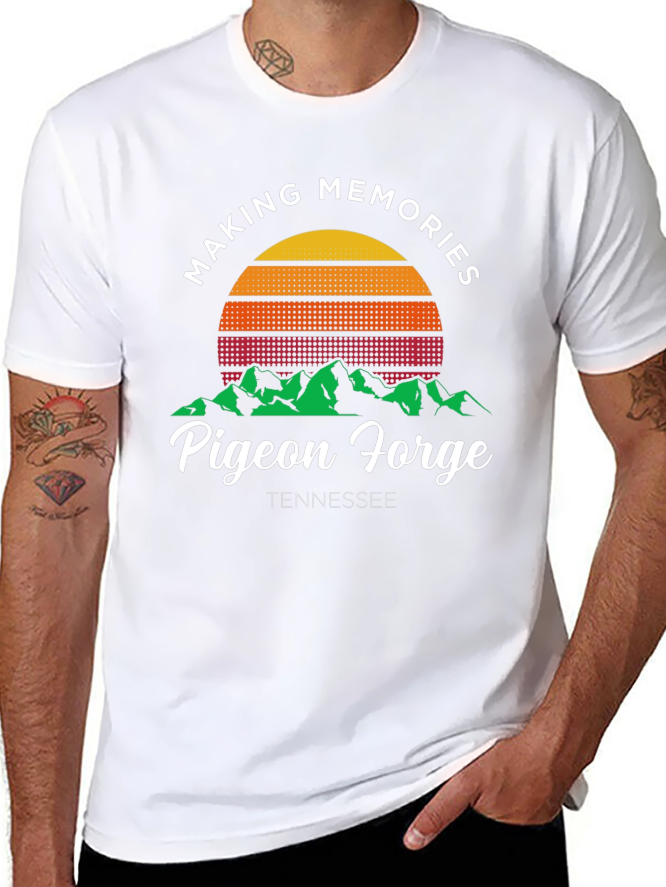 Pigeon Forge Tennessee Memories Graphic Tee