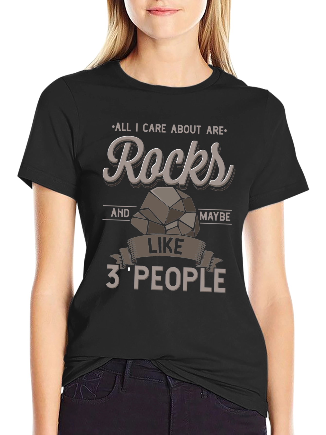 Rocks and Maybe 3 People T-Shirt