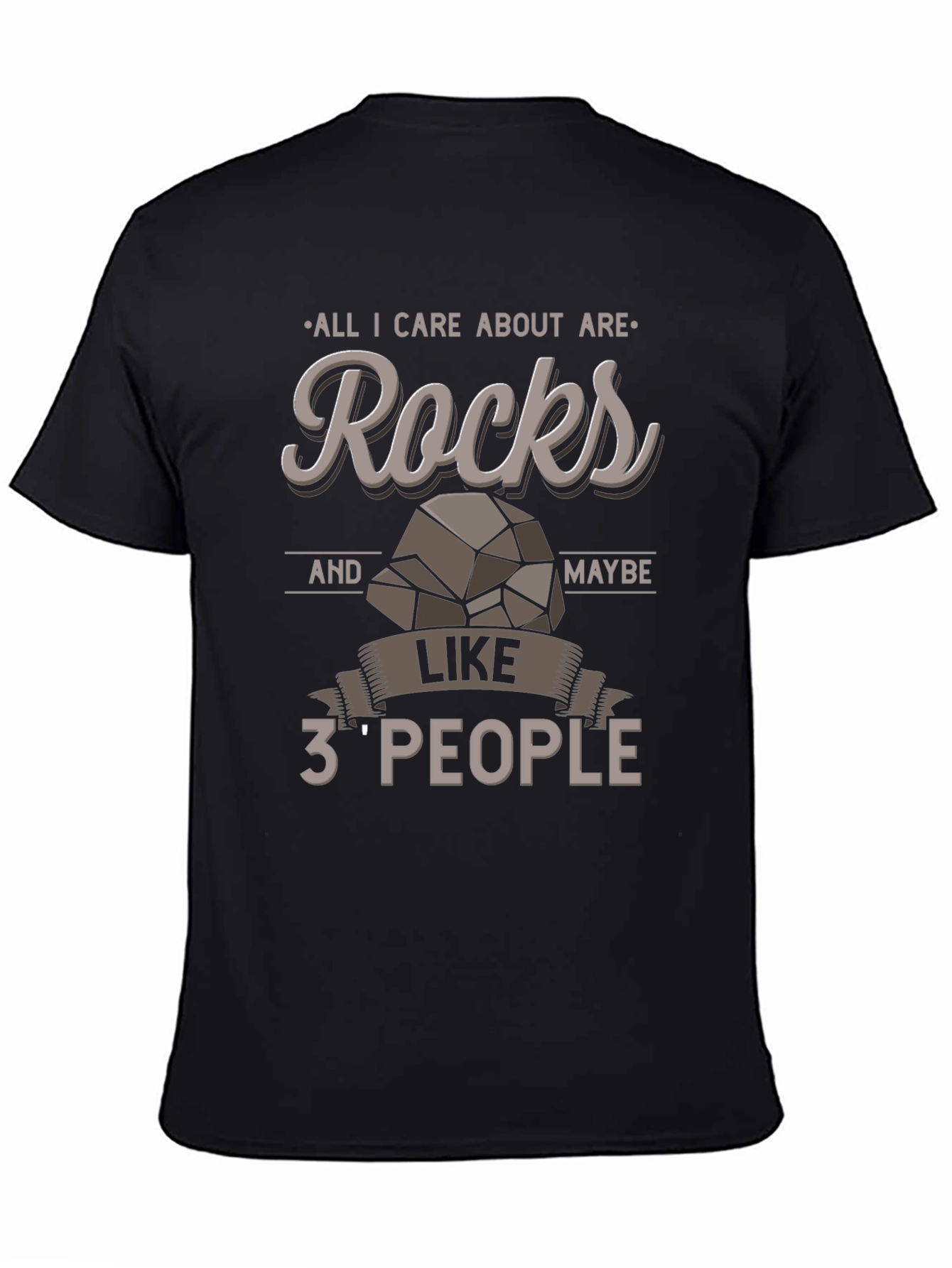 Rocks and Maybe 3 People T-Shirt