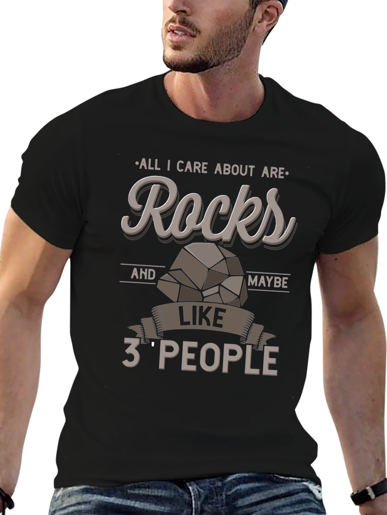 Rocks and Maybe 3 People T-Shirt