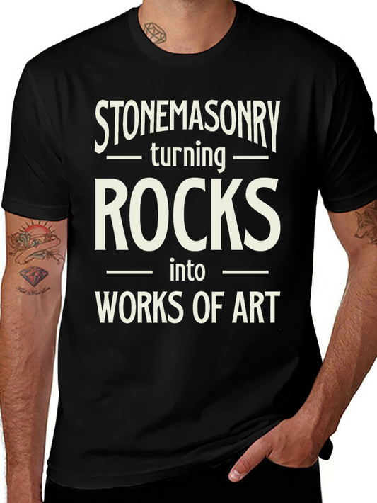 Stonemasonry Rocks T-Shirt