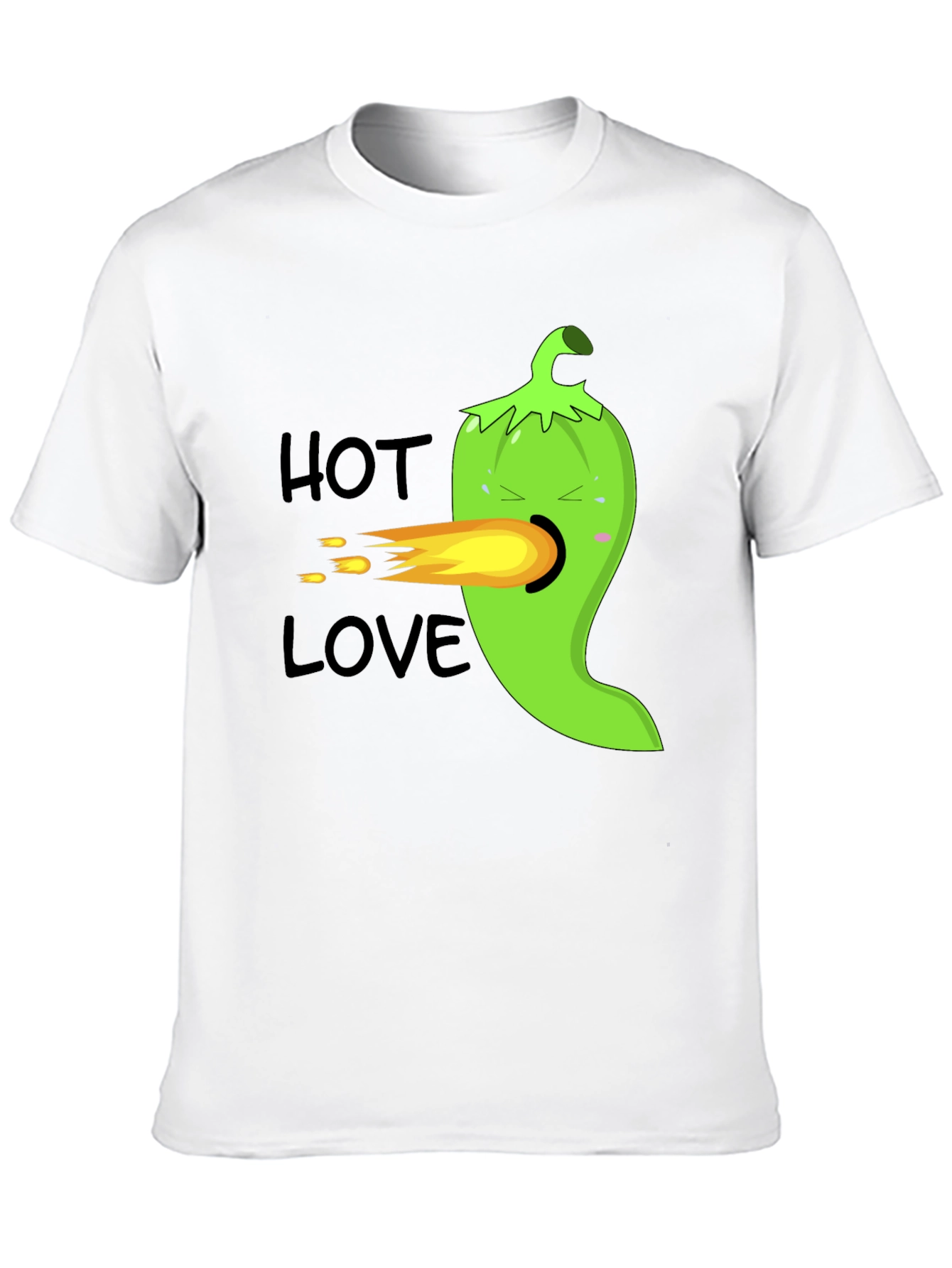 Hot Love Green Pepper T-Shirt