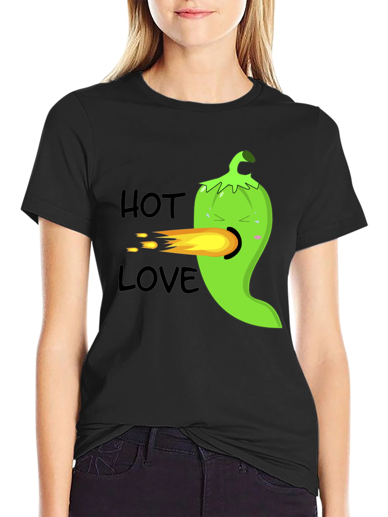 Hot Love Green Pepper T-Shirt