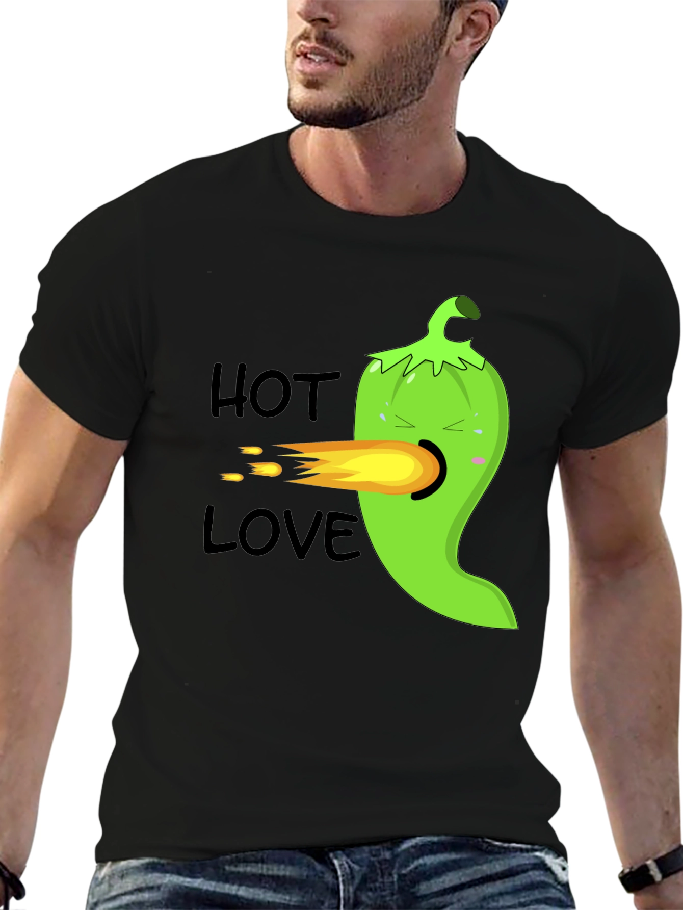 Hot Love Green Pepper T-Shirt