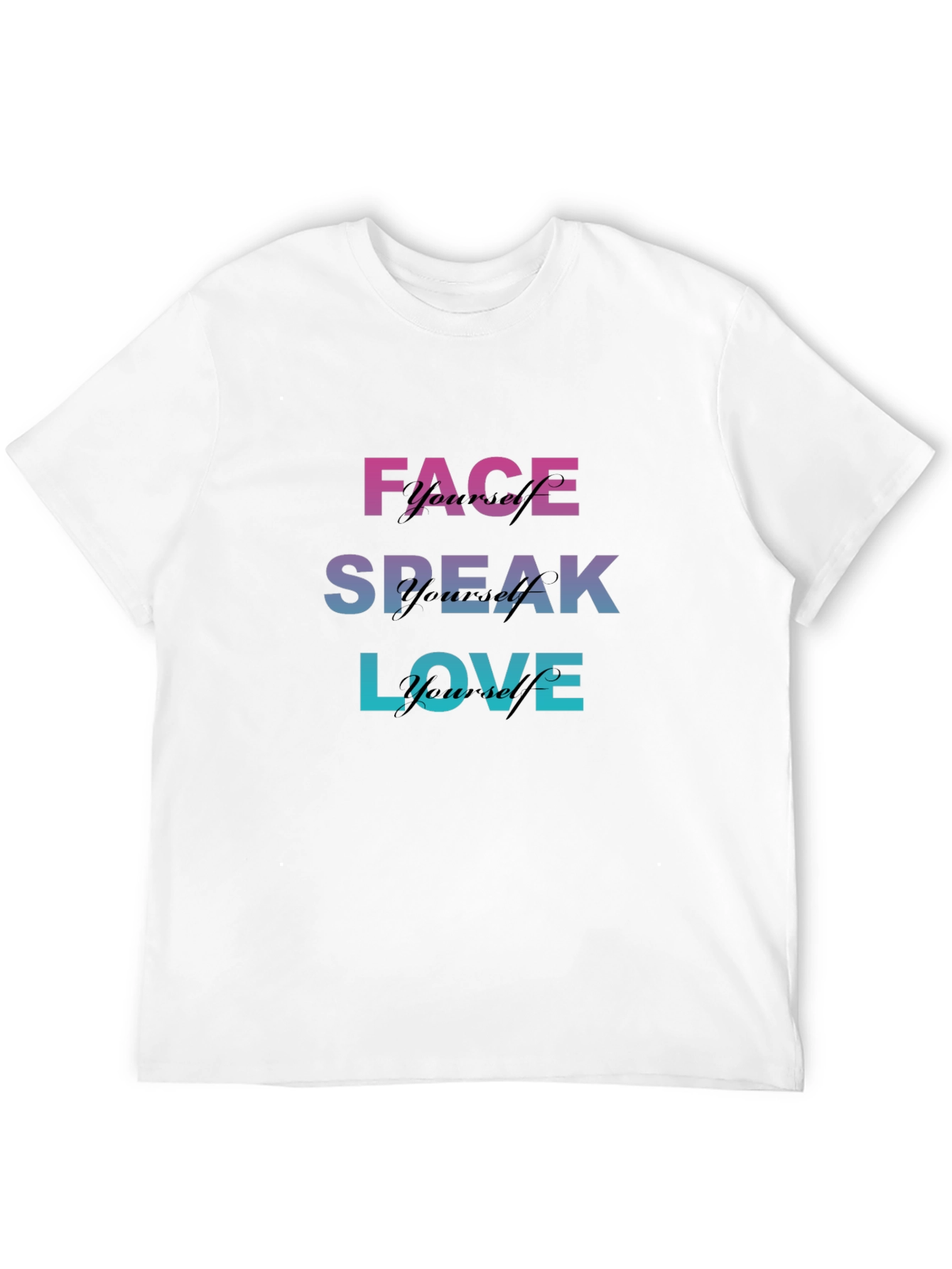 Face Speak Love T-Shirt - Unique Design Tee