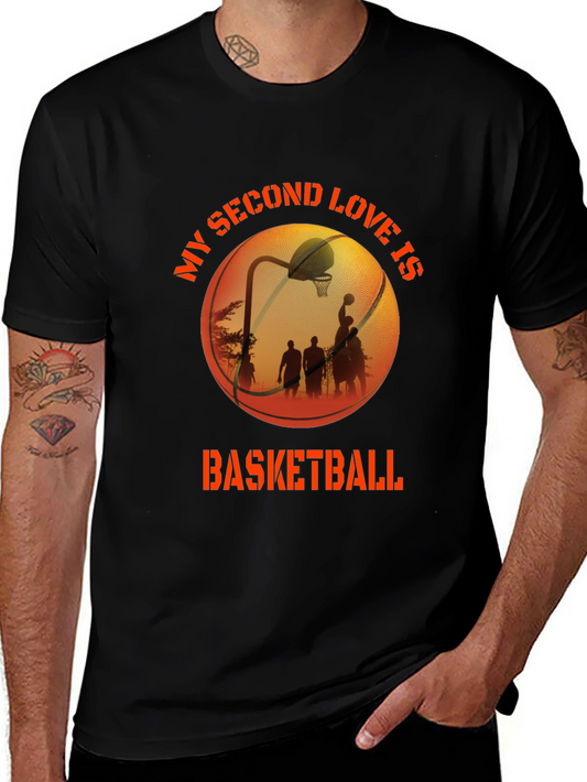 Basketball Second Love Graphic T-Shirt
