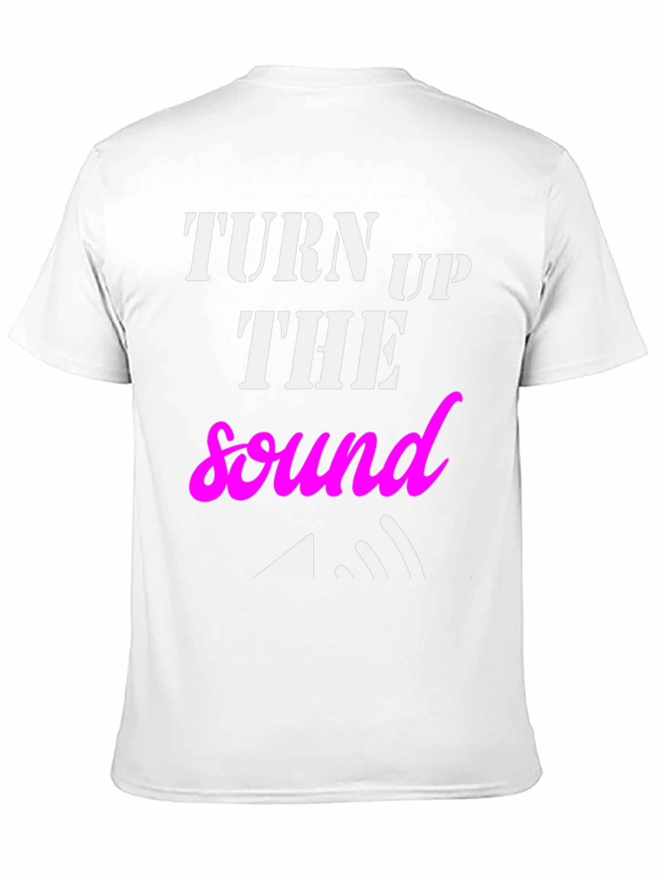 Turn Up The Sound Graphic T-Shirt