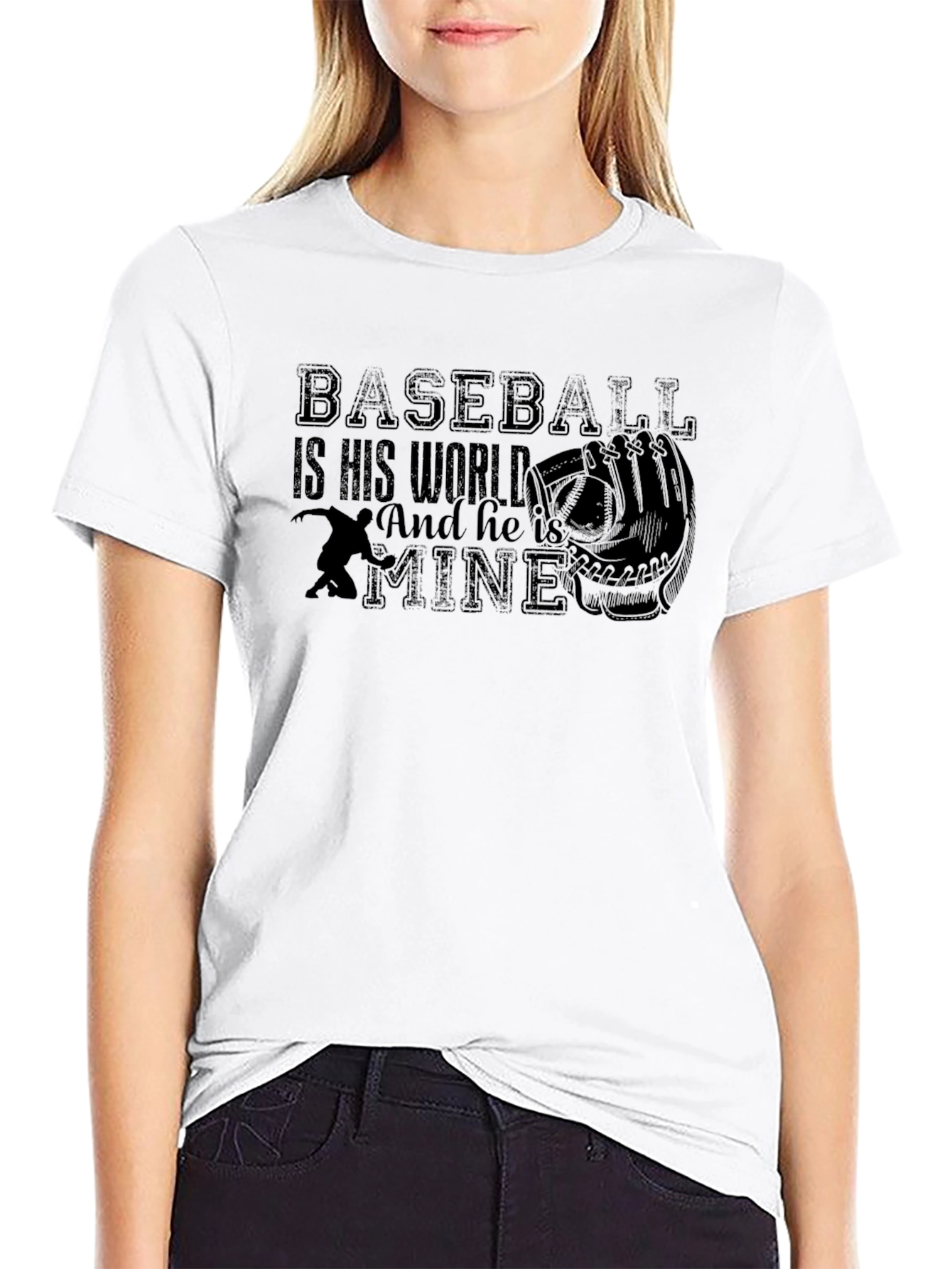 Baseball Is His World T-Shirt