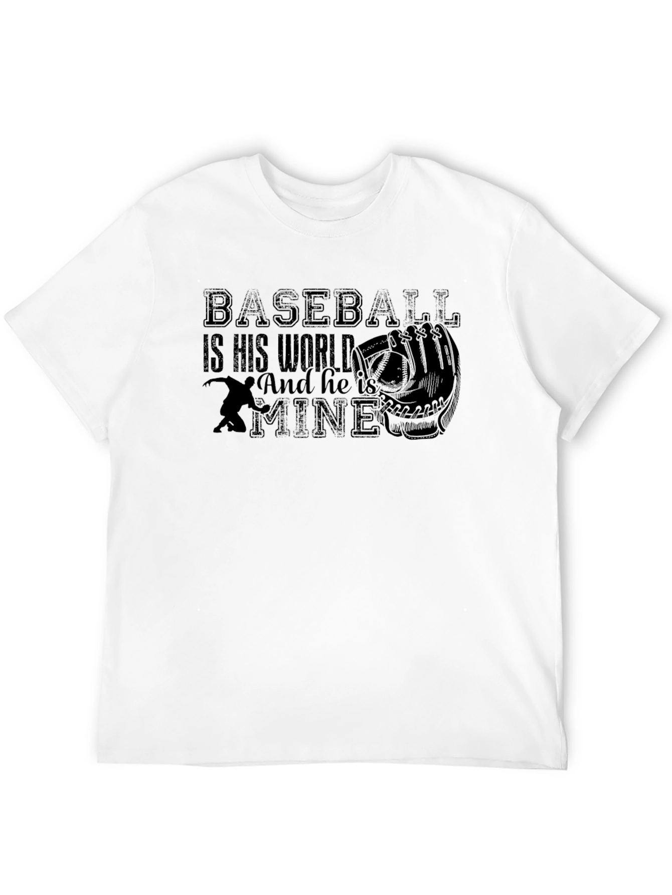 Baseball Is His World T-Shirt