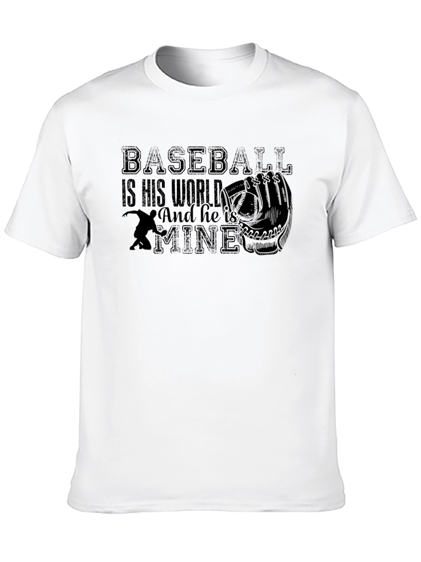 Baseball Is His World T-Shirt