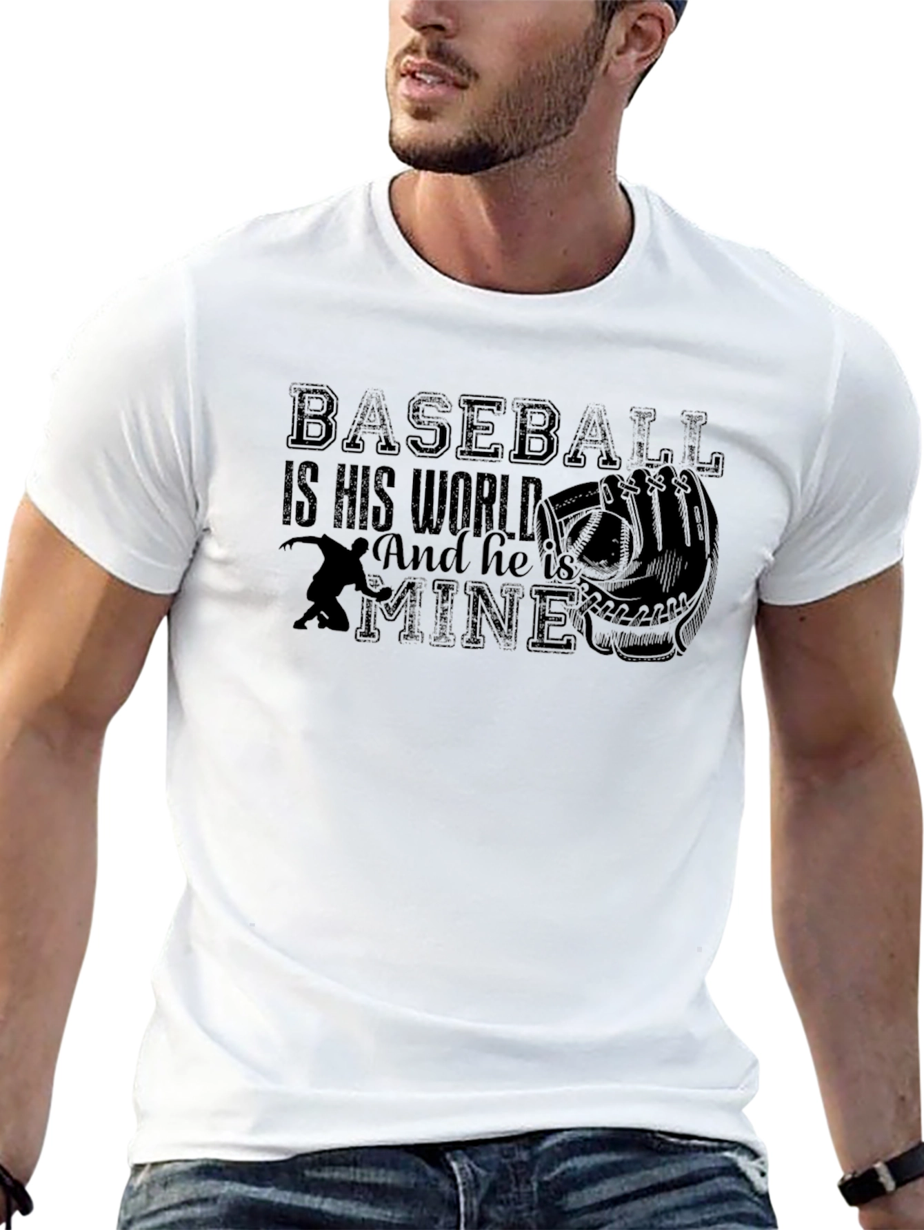 Baseball Is His World T-Shirt