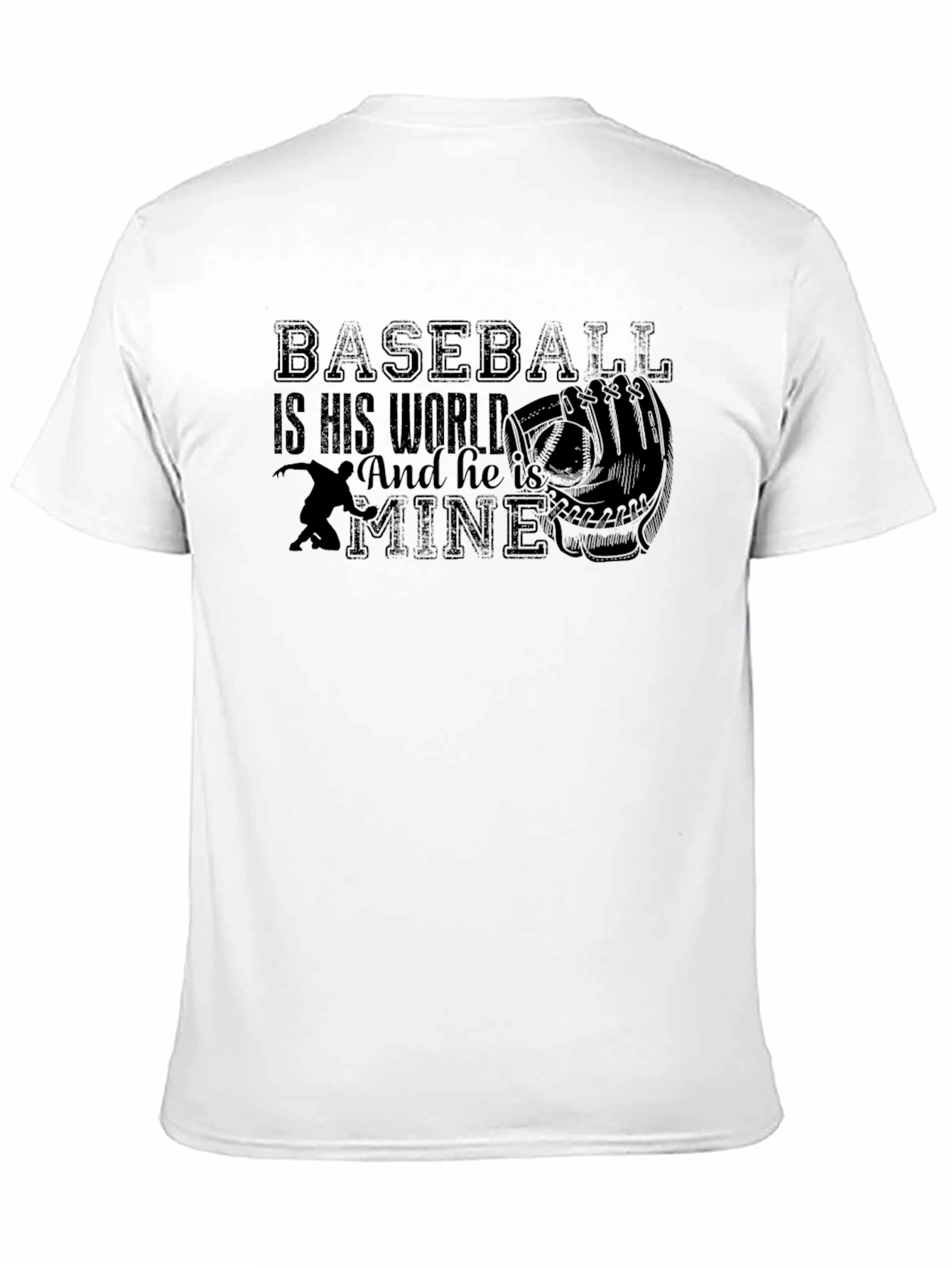 Baseball Is His World T-Shirt