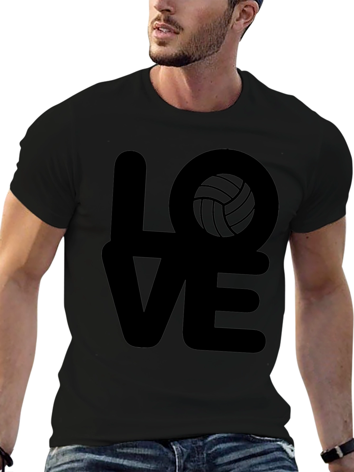 Love Volleyball Graphic Tee - Stylish Unisex T-Shirt