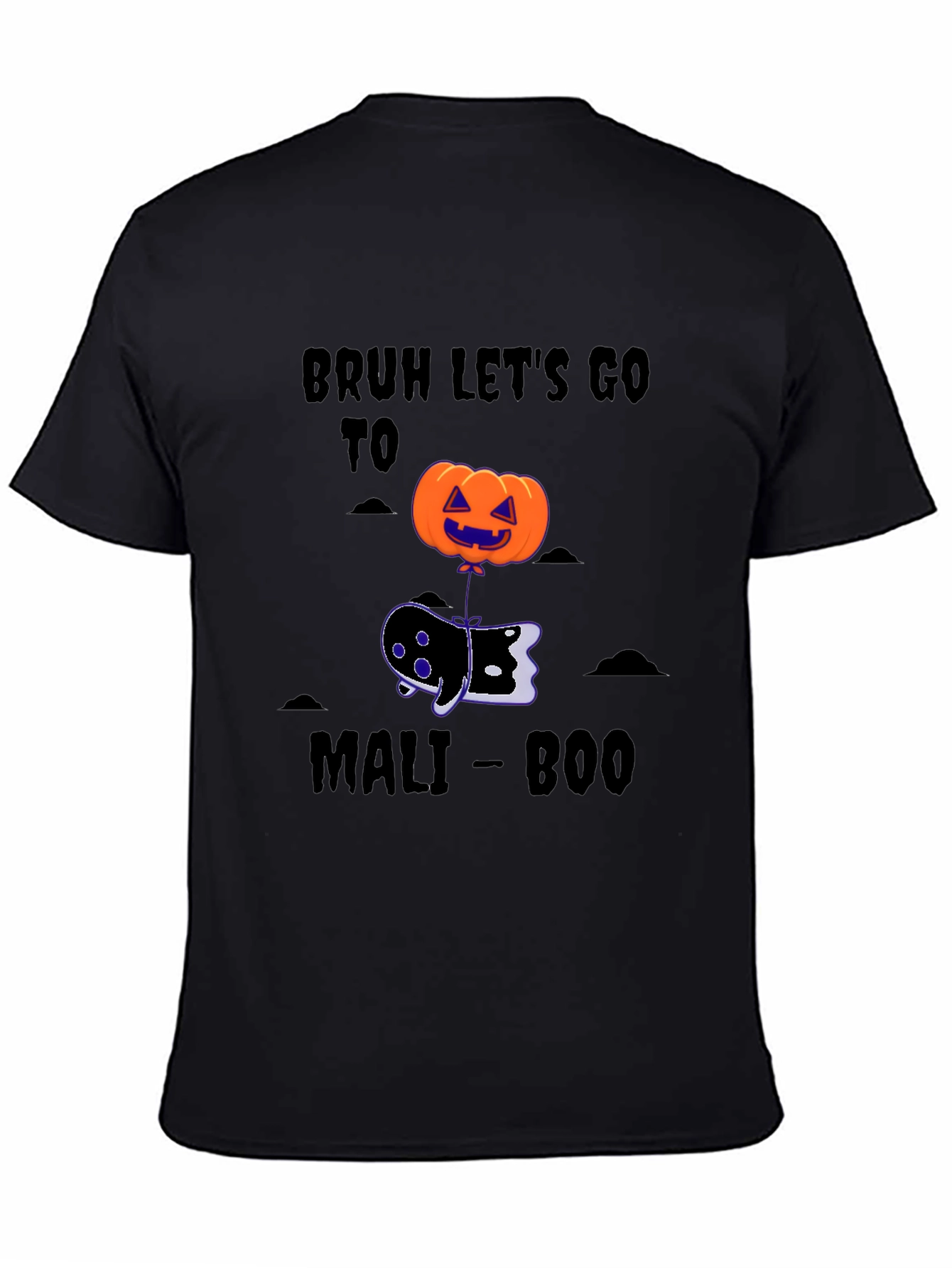 Bruh Lets Go To Mali-Boo Halloween T-Shirt