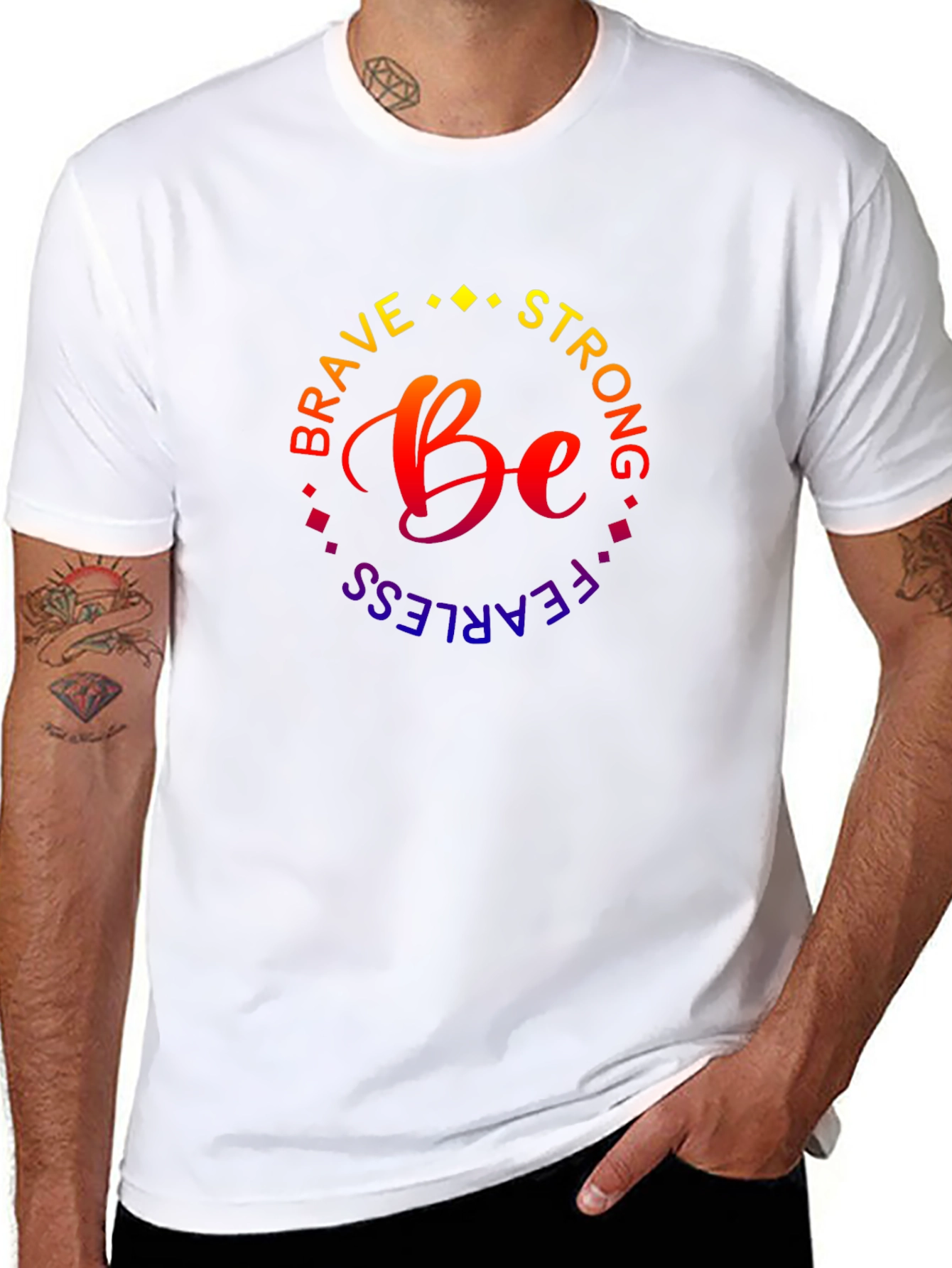 Be Brave Strong Fearless T-Shirt