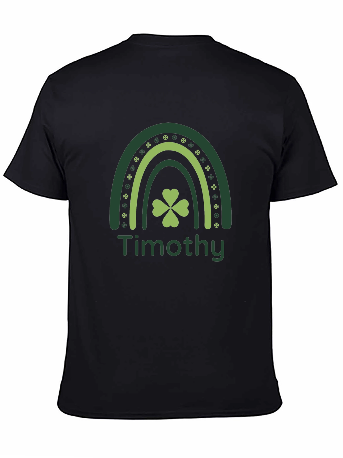 Timothy St. Patricks Day Rainbow Shamrock Shirt