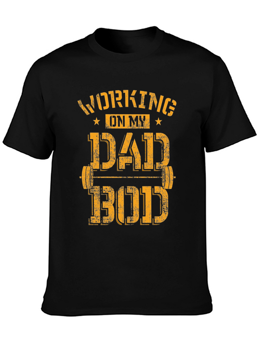 Dad Bod T-Shirt - Funny Workout Gym Tee