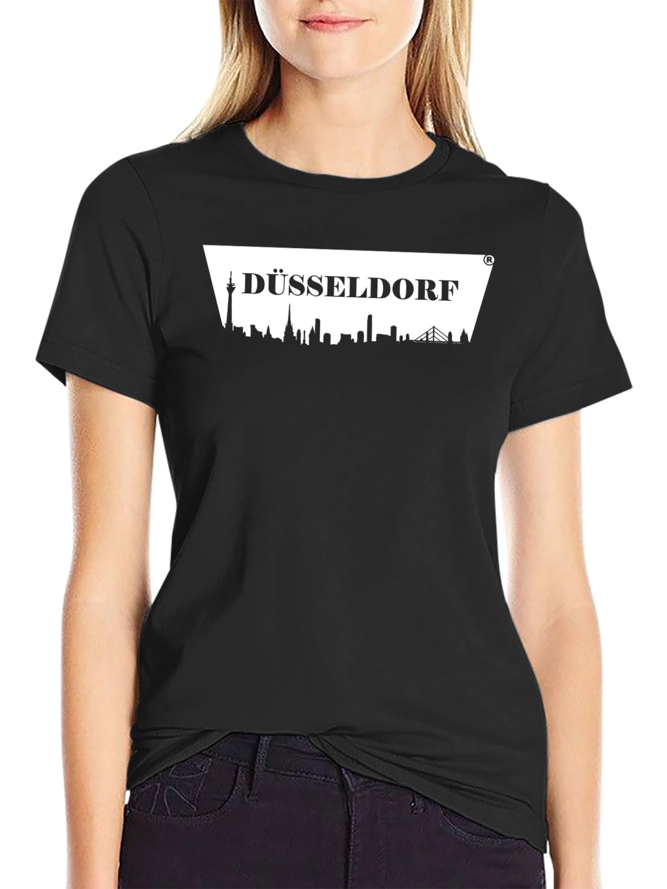 Dusseldorf Skyline Graphic T-Shirt