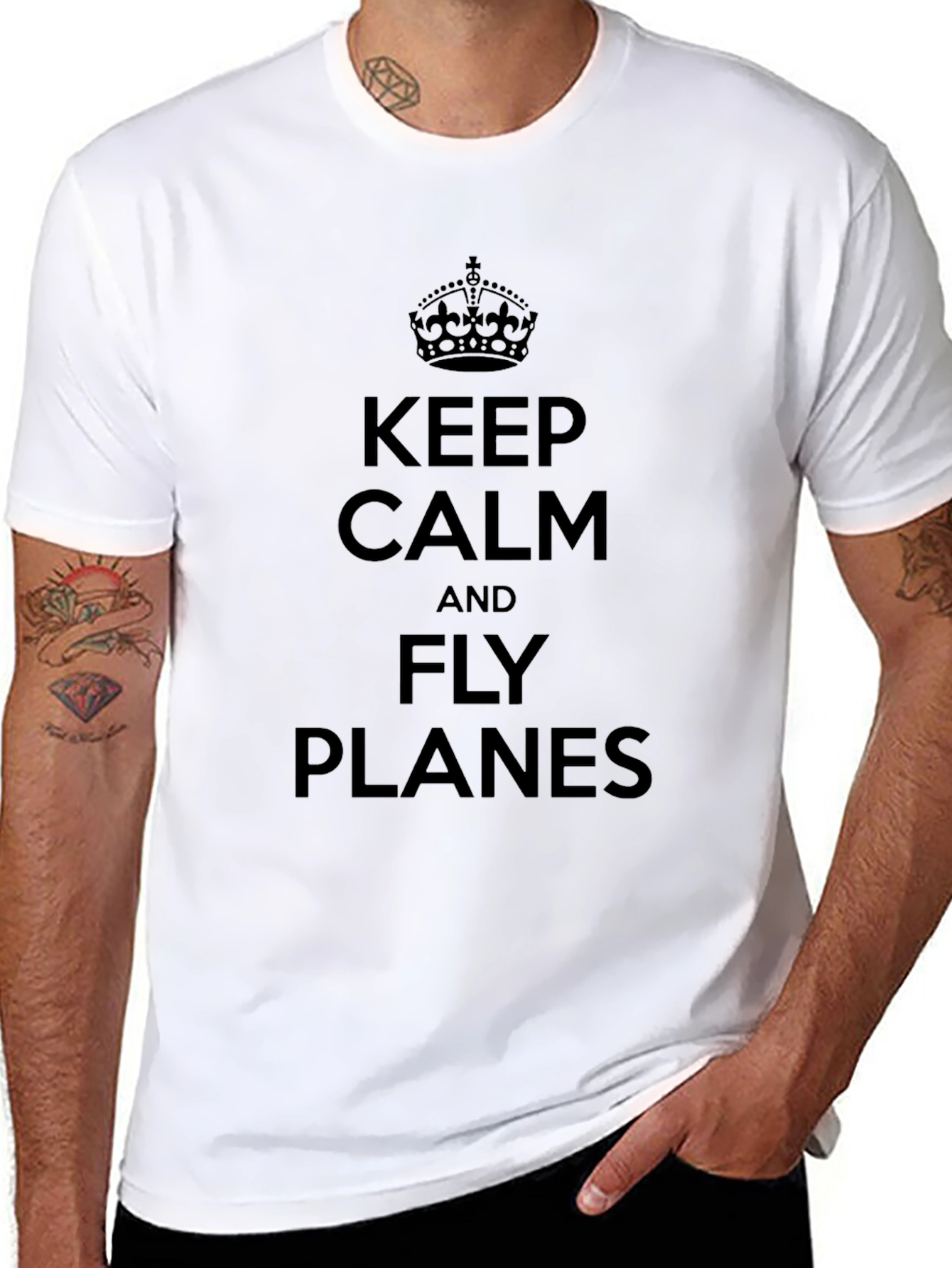 Keep Calm and Fly Planes T-Shirt