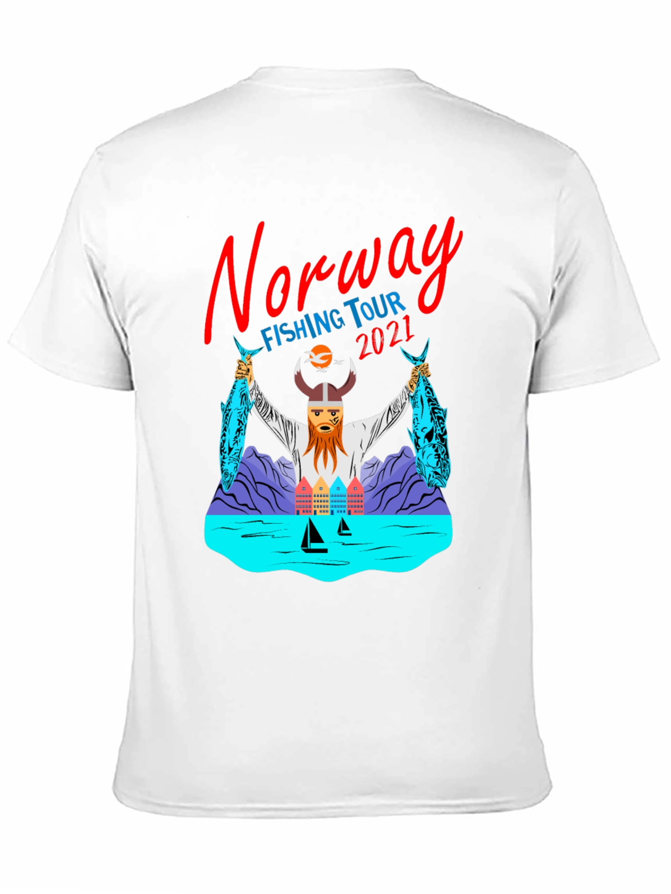 Norway Fishing Tour 2021 Graphic T-Shirt