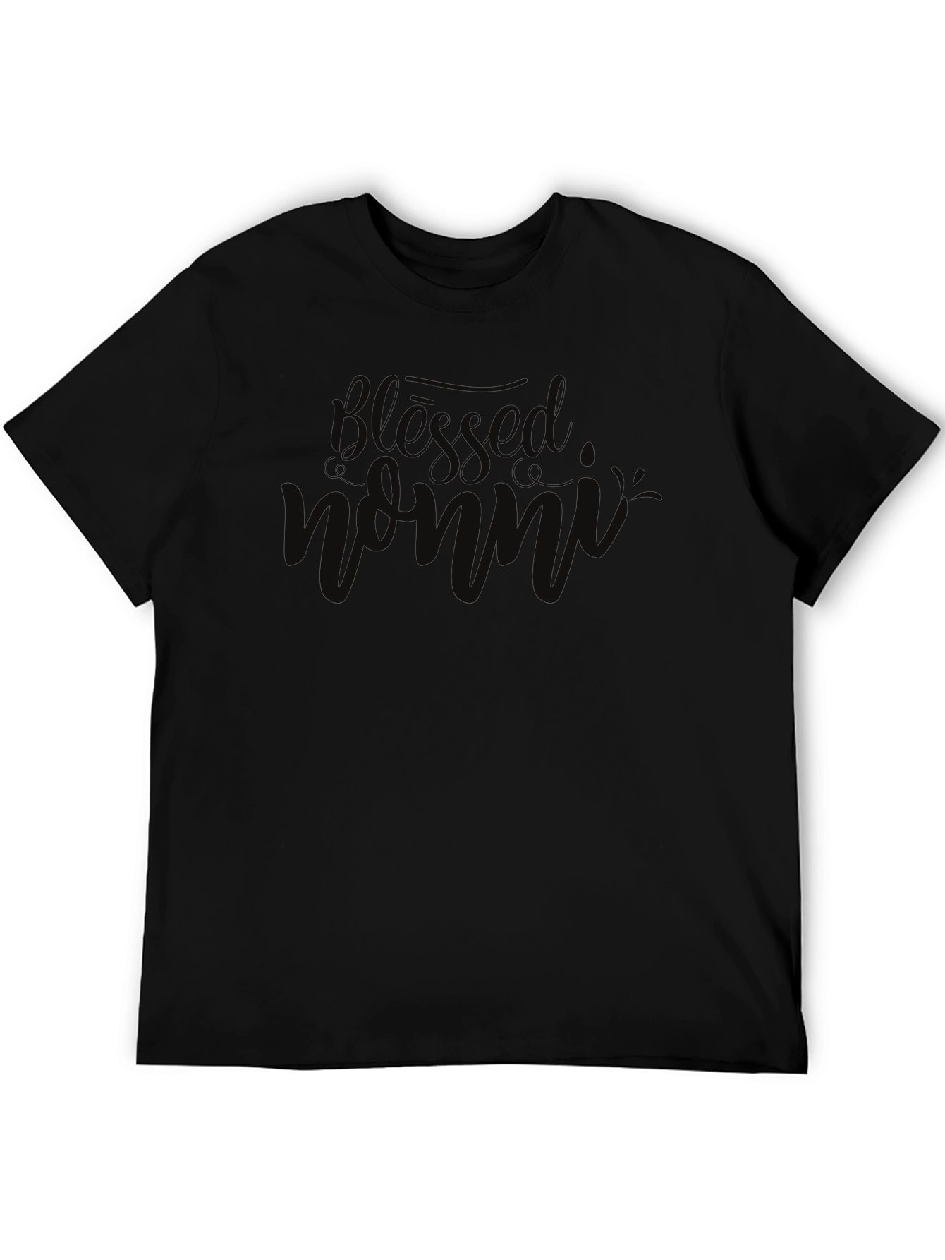 Blessed Nonni Black T-Shirt