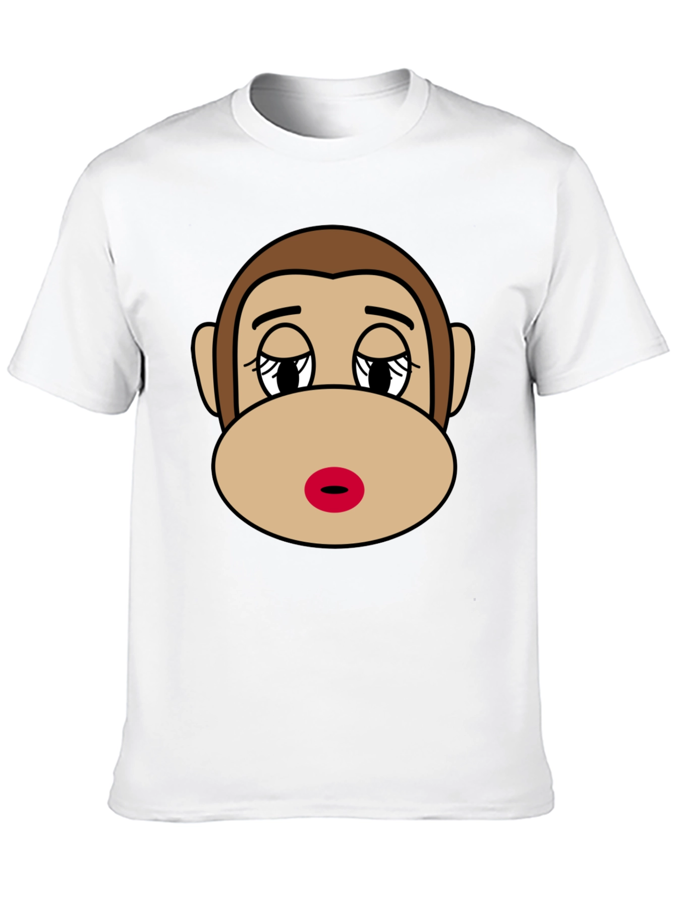 Funny Sock Monkey Graphic T-Shirt - Unisex Black Tee