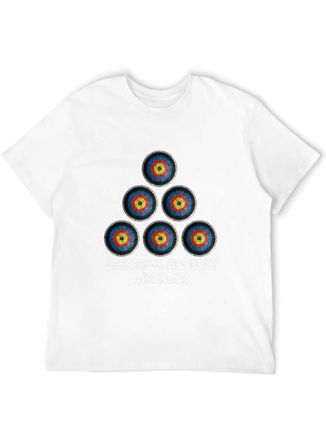 Archery Disorder Graphic Tee - Black Cotton Blend