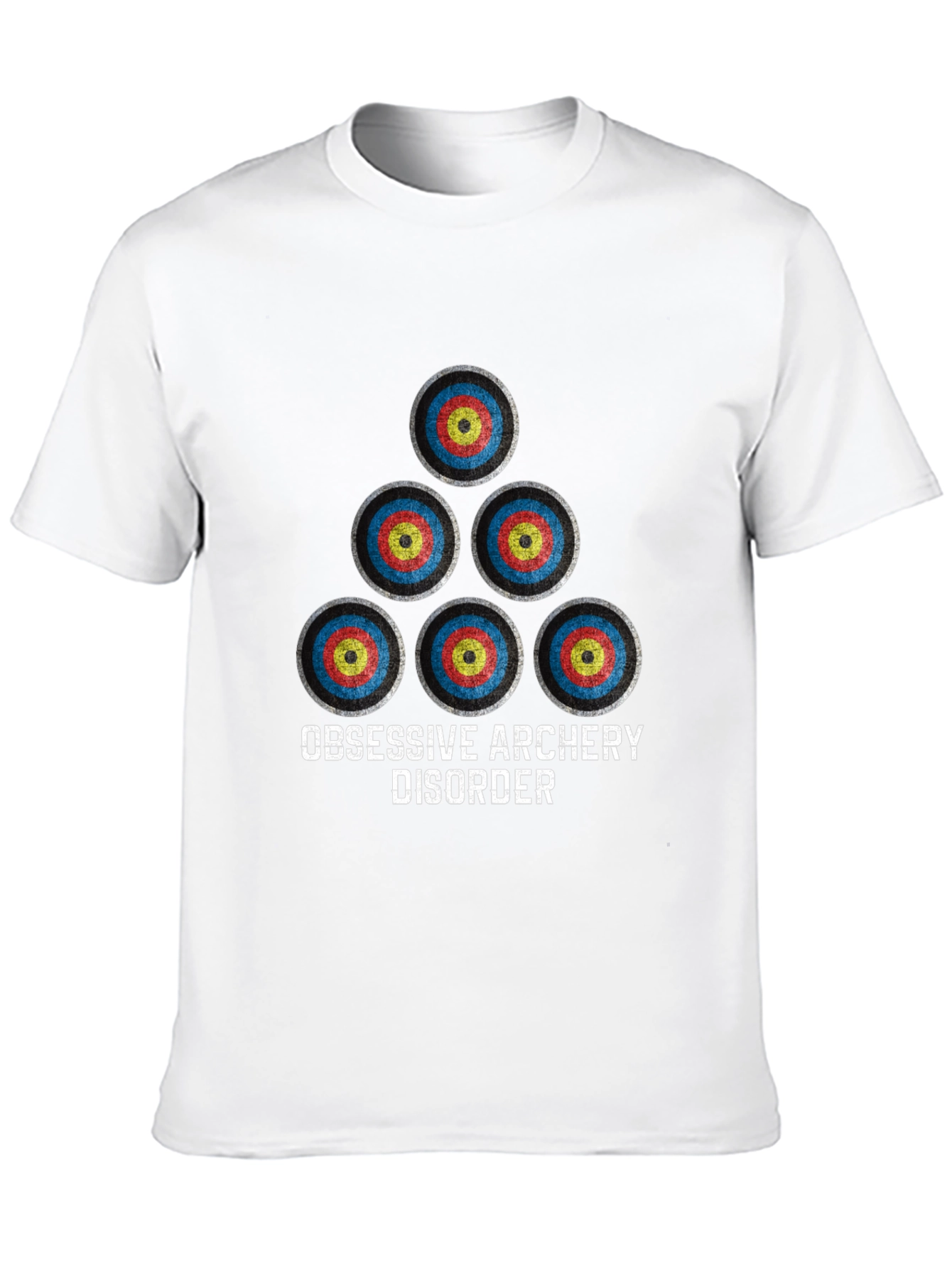 Archery Disorder Graphic Tee - Black Cotton Blend