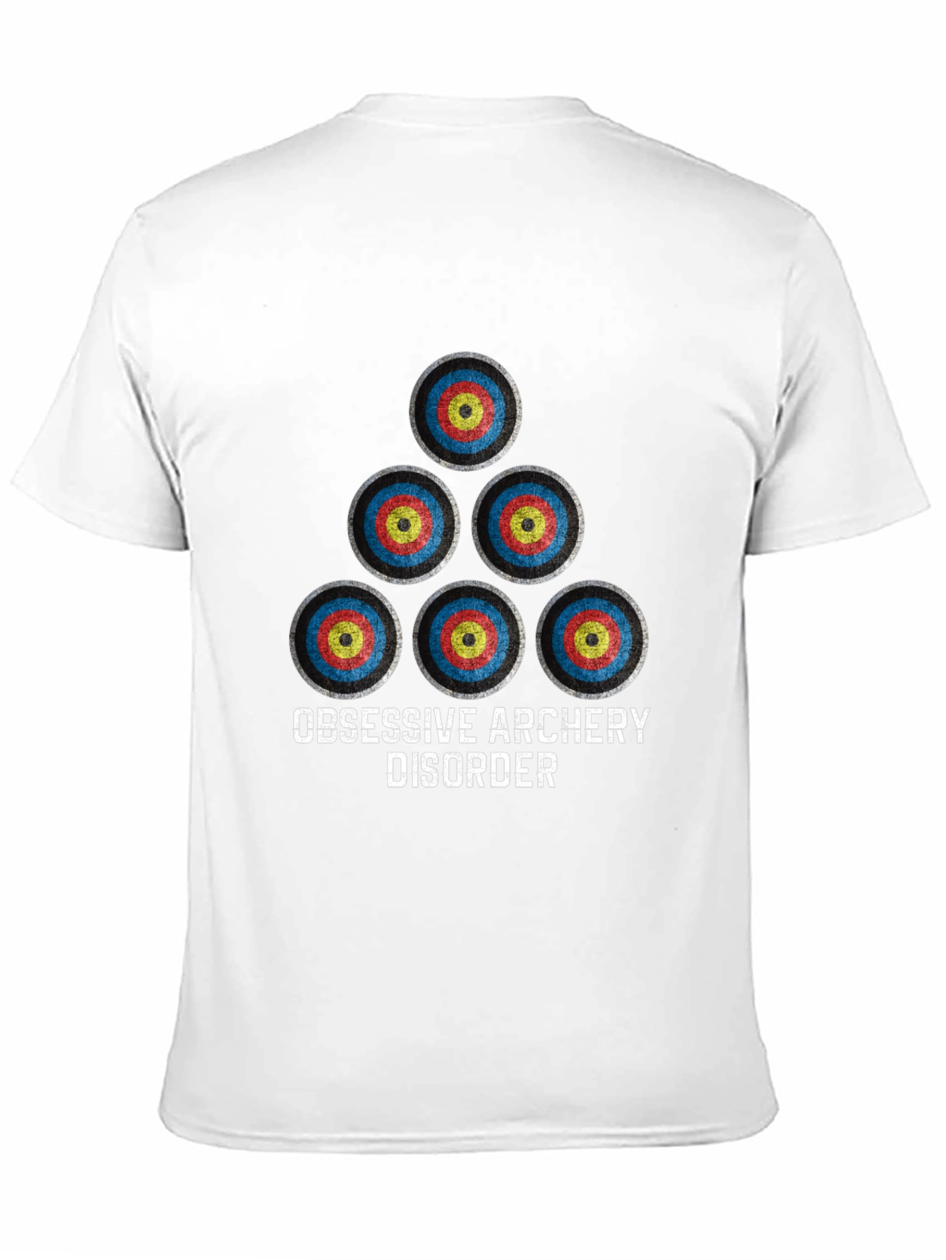 Archery Disorder Graphic Tee - Black Cotton Blend
