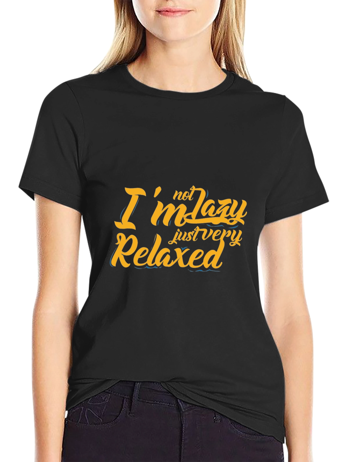 Relaxed T-Shirt - Trendy Slogan Tee