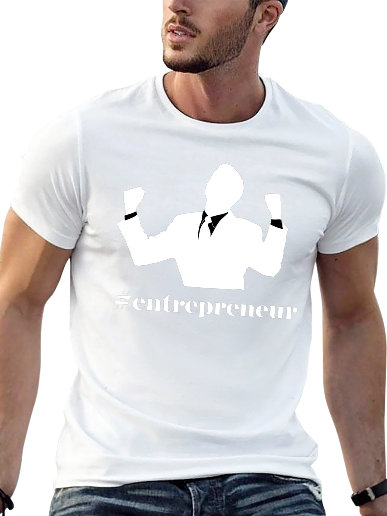 Entrepreneur Graphic T-Shirt - Black Cotton Tee