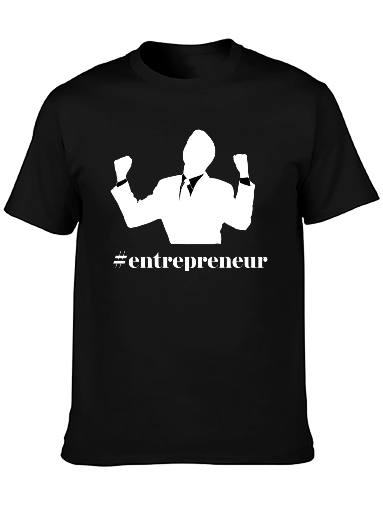 Entrepreneur Graphic T-Shirt - Black Cotton Tee